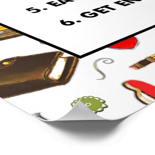 Blijf gezond Poster voor griepseizoen (Hoek)