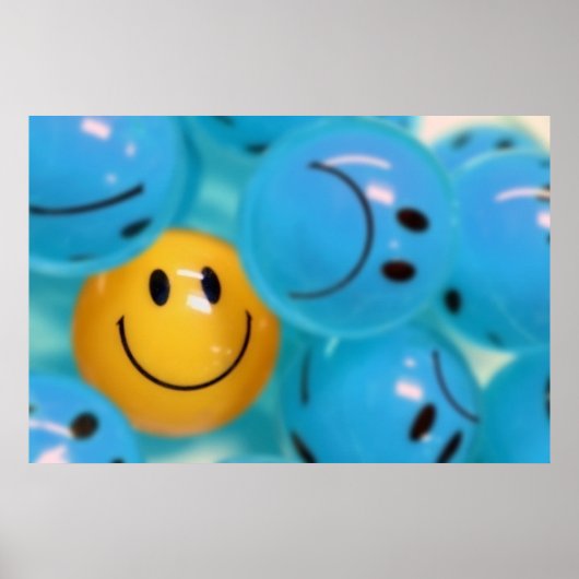 Blijf glimlachen poster (Voorkant)