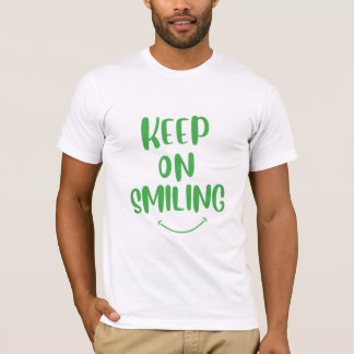 Blijf glimlachen t-shirt