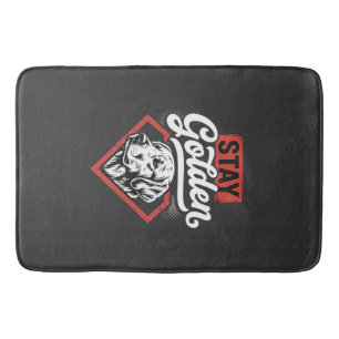 Blijf Goud Goud Retriever Retro Hond Badmat