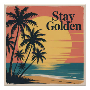 Blijf Gouden Perfect Poster