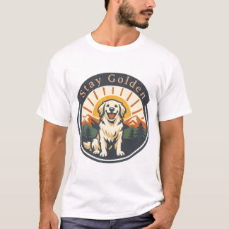 Blijf Gouden Retriever T-shirt