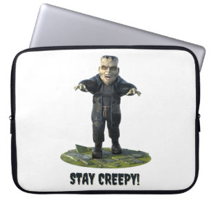 Blijf griezelig! monster van Frankenstein Laptop Sleeve