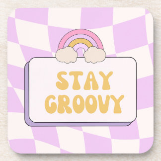 Blijf Groovy Bier Onderzetter