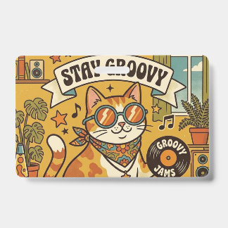 Blijf groovy | Dierenliefhebber | Bohemië Badge