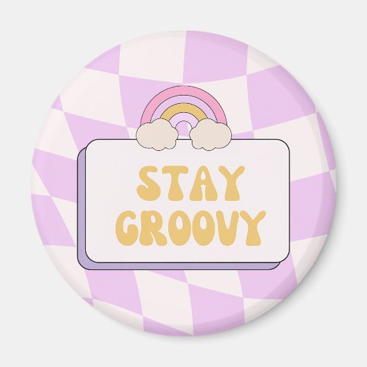 Blijf Groovy Magneet (Voorkant)