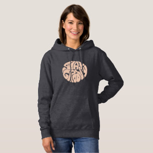 Blijf Groovy Retro Beige Hoodie