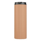 Blijf Groovy Retro Beige Thermosbeker (Achterkant)