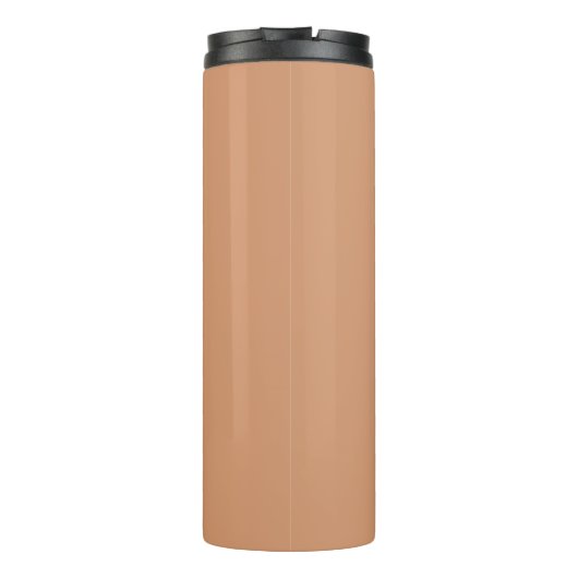 Blijf Groovy Retro Beige Thermosbeker (Achterkant)