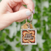 Blijf Groovy Sleutelhanger (Hand)