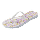 Blijf Groovy Teenslippers (Schuin)