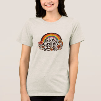 Blijf Groovy Tri-Blend Shirt