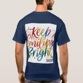 Blijf helder lachen t-shirt (Achterkant)