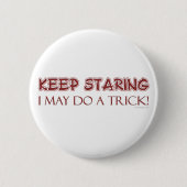 Blijf het Staring Button (Voorkant)