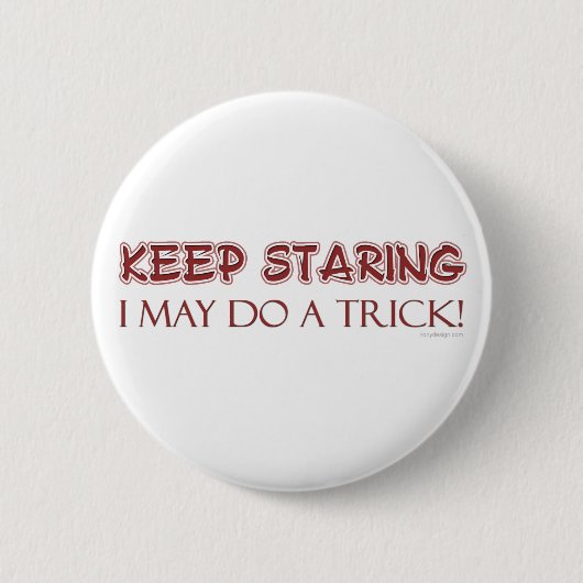 Blijf het Staring Button (Voorkant)