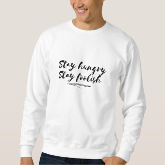 Blijf Hongaars Blijf fijn haar fijn haar in wit Trui