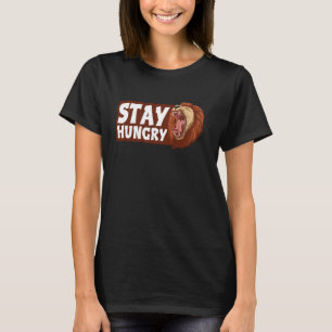 Blijf Hongaarse haringluienmane wilde dieren Insat T-shirt