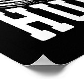 Blijf hongerig - Gym Workout Motivatie Poster (Hoek)