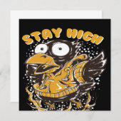 blijf hoog kaart (Voorkant / Achterkant)