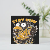 blijf hoog kaart (Staand voorkant)