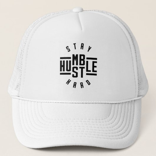 Blijf Humble Hustle Hard Pet (Voorkant)