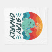 Blijf in de buurt van de Cute Narwhal Narwhals Lov Fleece Deken (Voorkant (Horizontaal))