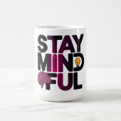 Blijf in de gaten koffiemok (Center)