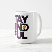 Blijf in de gaten koffiemok (Voorkant rechts)