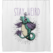 Blijf in het wolkengordijn douchegordijn (Voorkant)