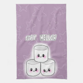 Blijf in Mellow Marshmallow Theedoek (Verticaal)