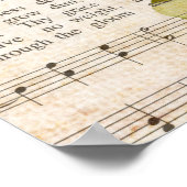 Blijf in Mij Vruchtbaar Geloof Poster (Hoek)