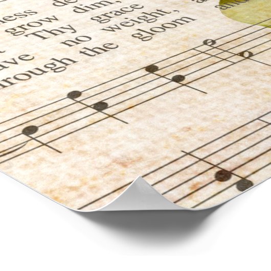 Blijf in Mij Vruchtbaar Geloof Poster (Hoek)