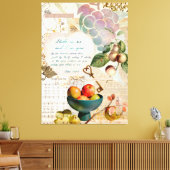 Blijf in Mij Vruchtbaar Geloof Poster Canvas Afdruk (Insitu (Woonkamer))