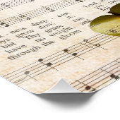 Blijf in Mij Vruchtbaar Geloof Poster Perfect Poster (Hoek)