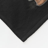 Blijf je droom Sticker achtervolgen Fleece Deken (Hoek)