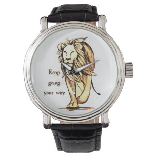 blijf je gang gaan horloge