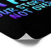 Blijf je verhaal vertellen, niet over zelfmoordpre poster (Hoek)