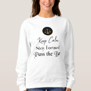 Blijf Kalm. Blijf gefocust. De balk doorgeven Trui