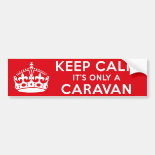 Blijf Kalm Bumpersticker