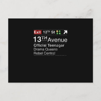 Blijf kalm, deze tiener heeft dromen van New York Briefkaart