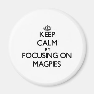 Blijf kalm door te focussen op Magpies Magneet