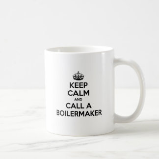Blijf kalm en bel een Boilermaker Koffiemok