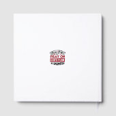 Blijf kalm en bid dat Gods plan onbeperkt is Gastenboek (Achterkant)