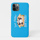 Blijf kalm en blijf gewoon chillen met ijs Case-Mate iPhone case (Achterkant)