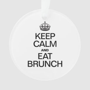 BLIJF KALM EN EET BRUNCH ORNAMENT