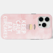 BLIJF KALM EN Eet Cupcakes iPhone 5 hoesje (Achterkant (horizontaal))