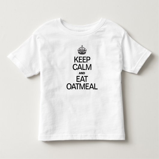 BLIJF KALM EN EET HAVERMOUT KINDER SHIRTS (Voorkant)