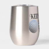 Blijf kalm en gooi de putt weg (Voorkant)