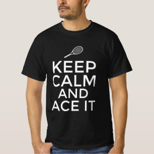 Blijf kalm en kijk ernaar t-shirt