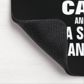 Blijf kalm en laat een data scientist het afhandel muismat (Hoek)